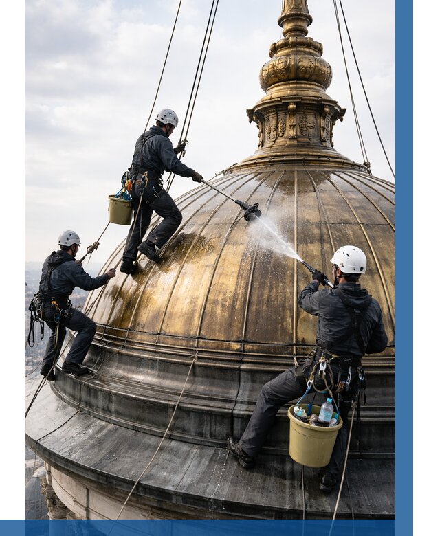 Мойка куполов и шпилей в Рязани от 8214 р. - заказать | ВЫСОТНИК-Рзн