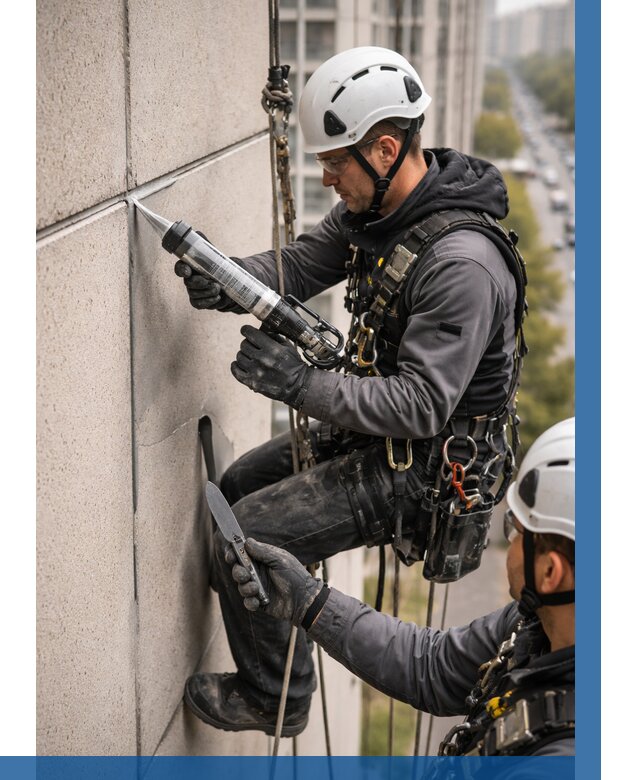 Первичная герметизация швов в Рязани от 616 р. | ВЫСОТНИК-Рзн