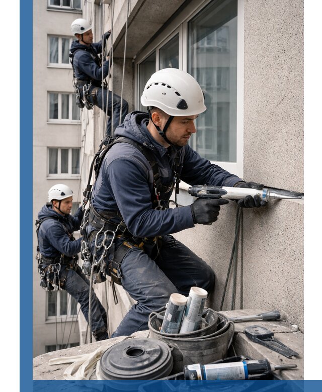 Герметизация швов лоджии в Рязани профессионально и надежно