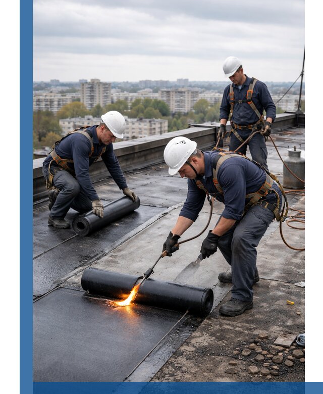 Ремонт наплавляемой кровли в Рязани качественно и надежно