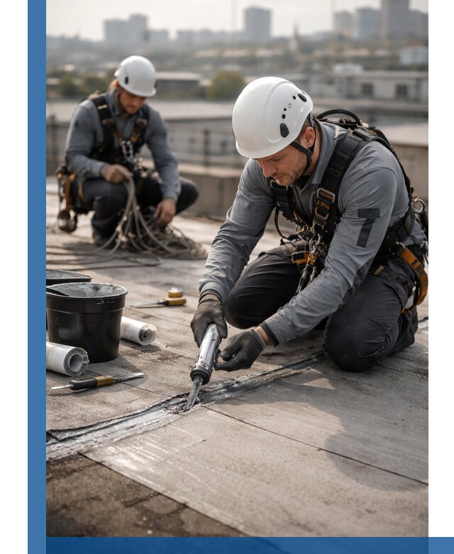 Аварийное и капитальное устранение протечек кровли в Рязани