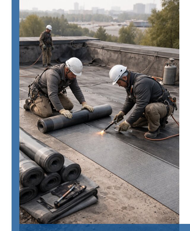 Монтаж мягкой кровли в Рязани профессионально и надежно