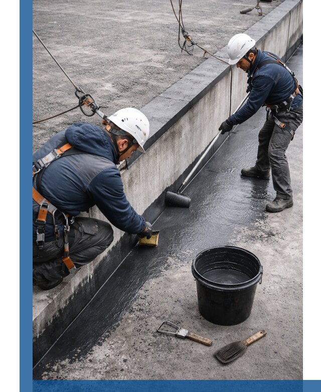 Гидроизоляция кровли жидкой резиной профессионально в Рязани