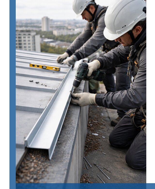 Монтаж капельника на кровле в Рязани с гарантией качества