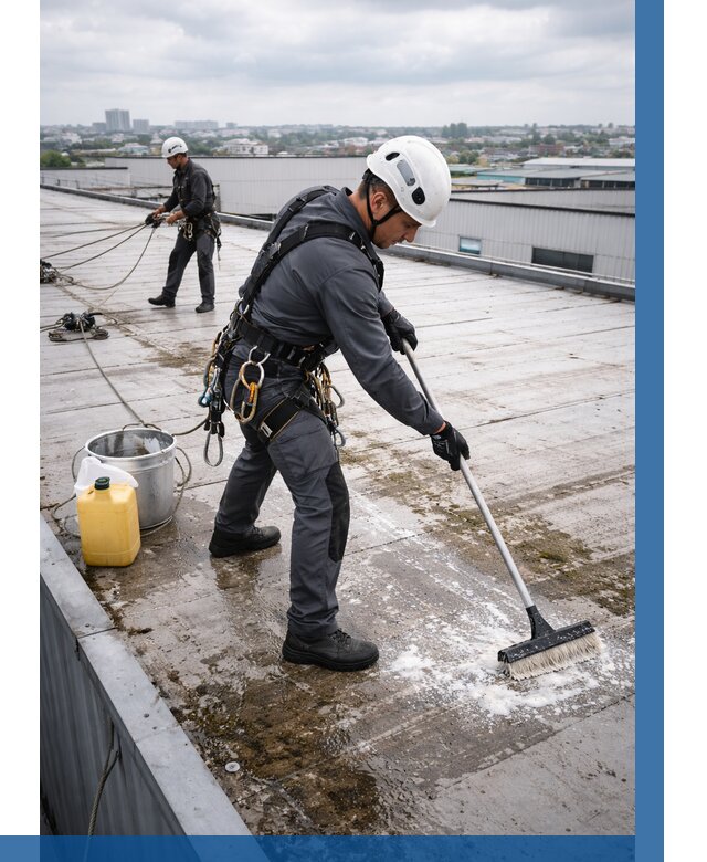 Очистка крыши по графику в Рязани от 7701 р. | ВЫСОТНИК-Рзн