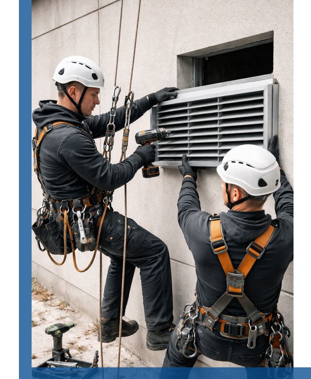 Монтаж вентиляционных решеток в Рязани профессиональный сервис