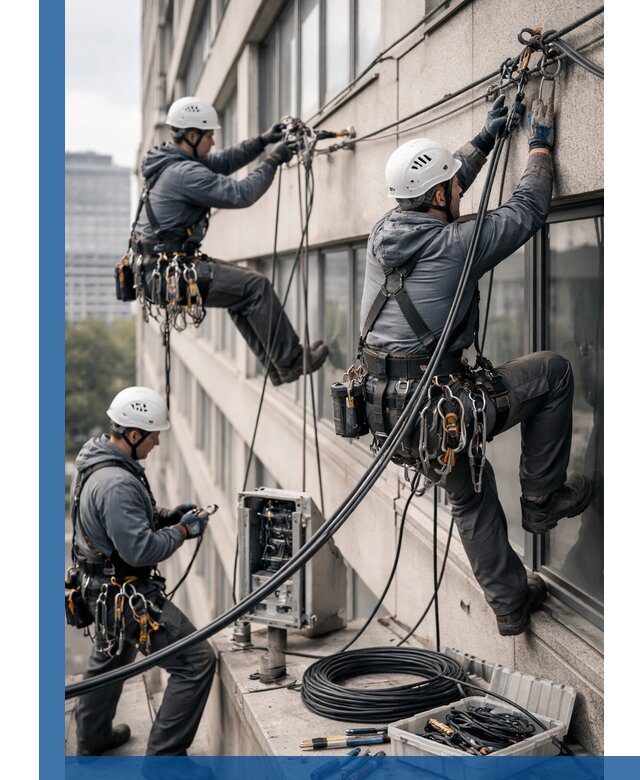 Прокладка оптоволоконного кабеля в Рязани под ключ с тестированием