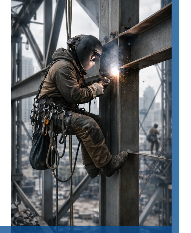 Высотные сварочные работы в Рязани от 3594 р. | ВЫСОТНИК-Рзн