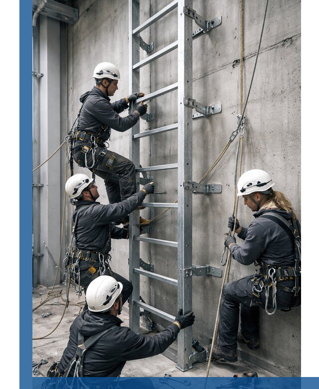 Монтаж металлических лестниц в Рязани под ключ со гарантией