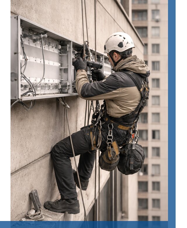 Ремонт вывески на высоте в Рязани от 4621 р. | ВЫСОТНИК-Рзн