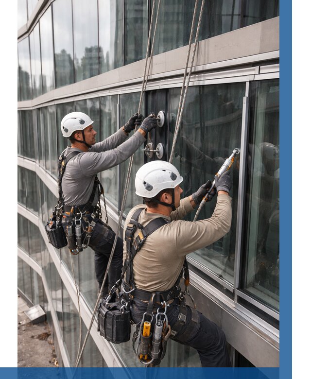 Радиусное остекление фасада в Рязани от 12322 р. | ВЫСОТНИК-Рзн