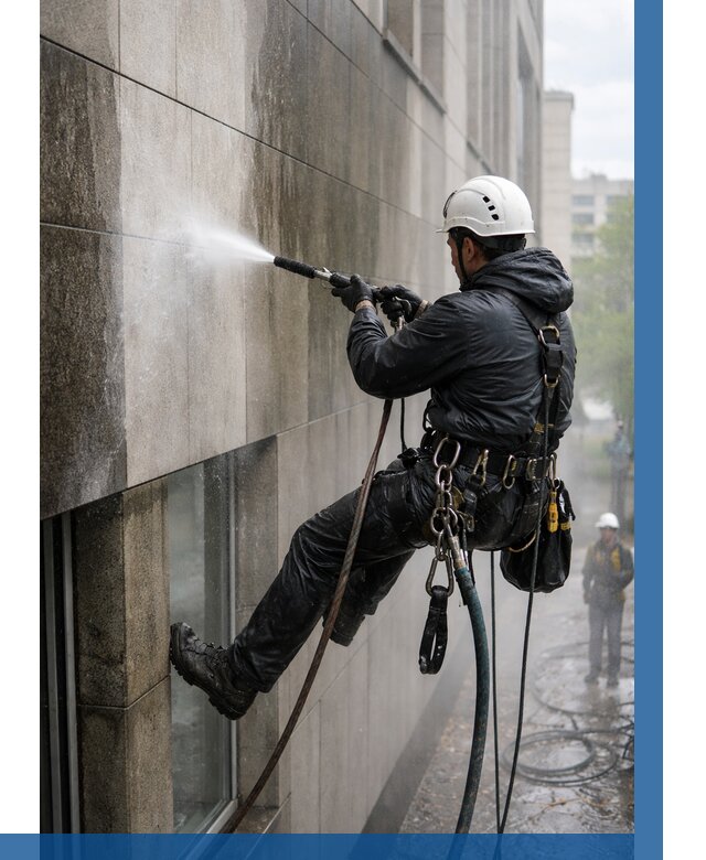 Гидроструйная очистка поверхностей в Рязани от 873 р. | ВЫСОТНИК-Рзн