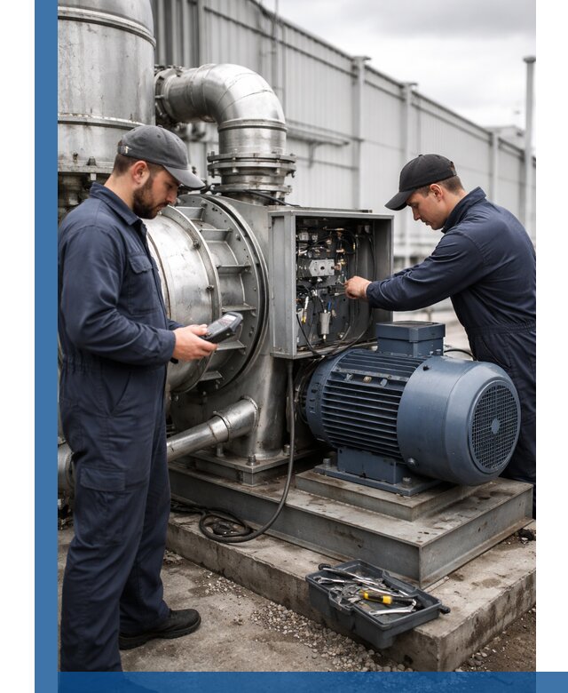 Техническое обслуживание промышленного оборудования в Рязани