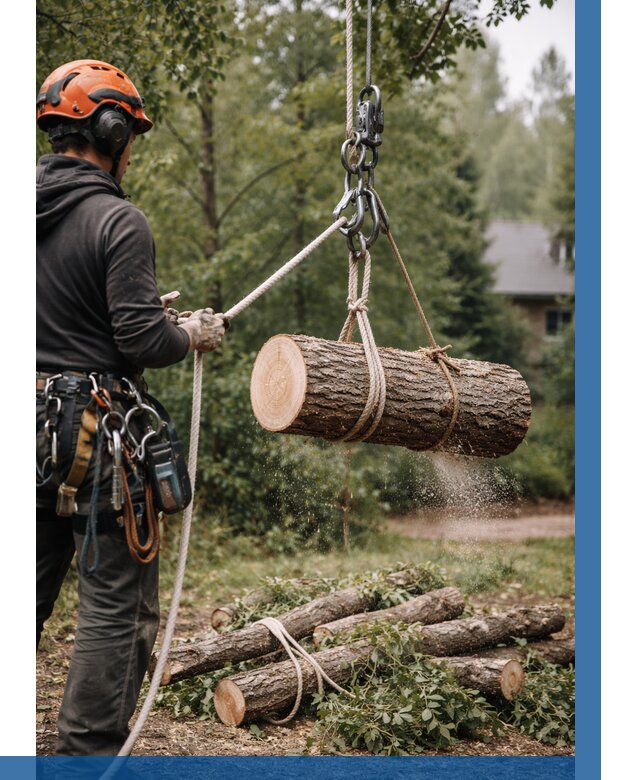 Валка деревьев частями в Рязани от 7701 р. | ВЫСОТНИК-Рзн