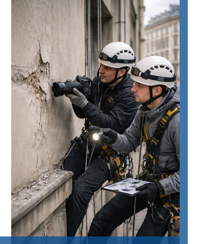 Фотофиксация дефектов фасада в Рязани от 4621 р. | ВЫСОТНИК-Рзн